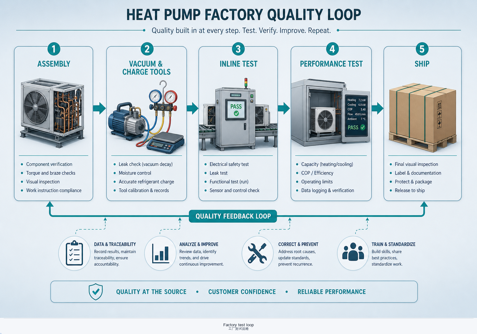 Factory quality loop